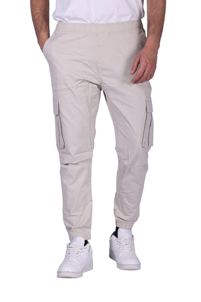 Gabardine Cargo Jogger Slit Cut