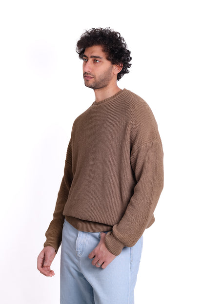 Knitwear Pullover Waffle Knit MKA