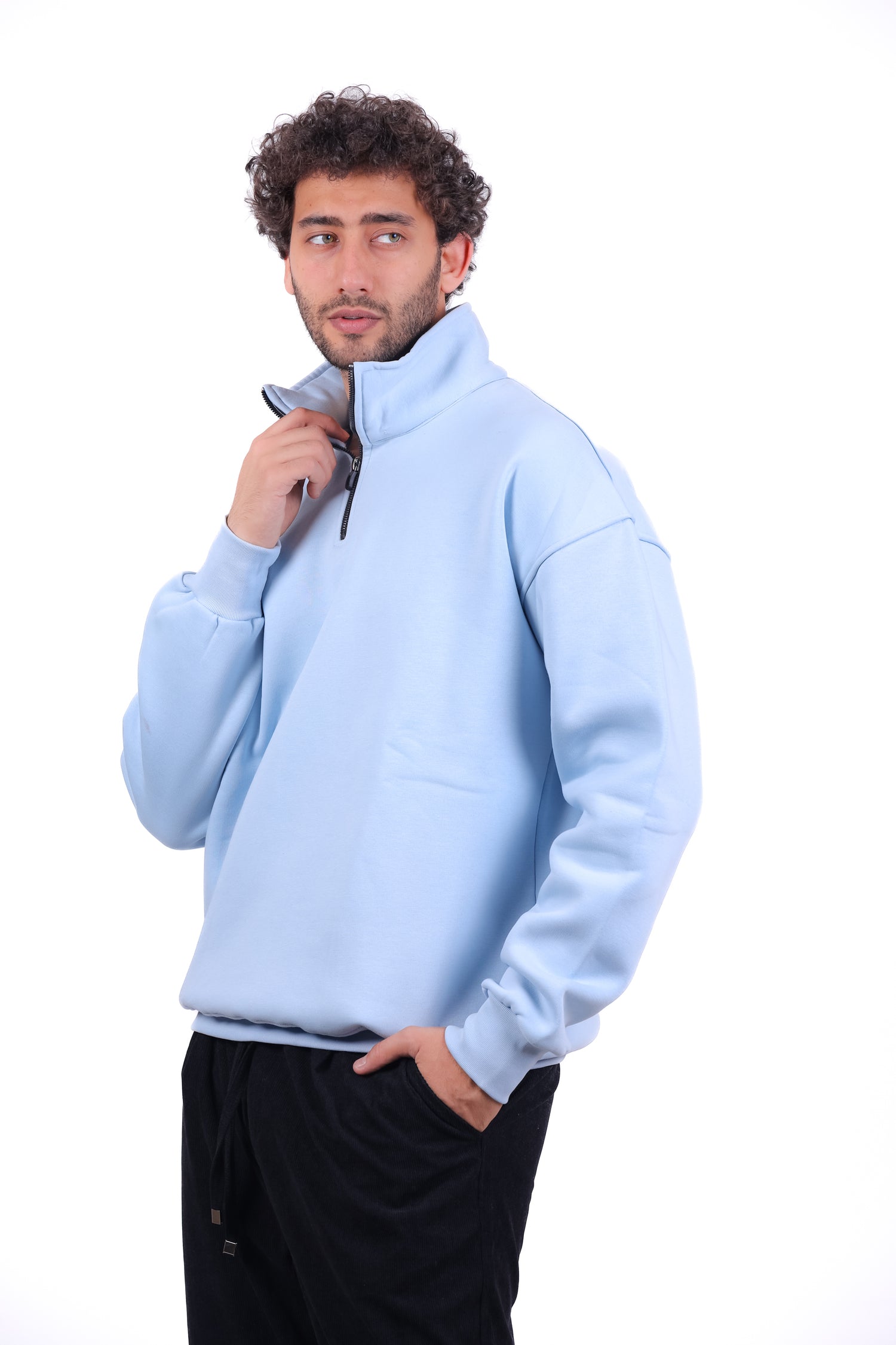Milton Half zipped Sweatshirt
