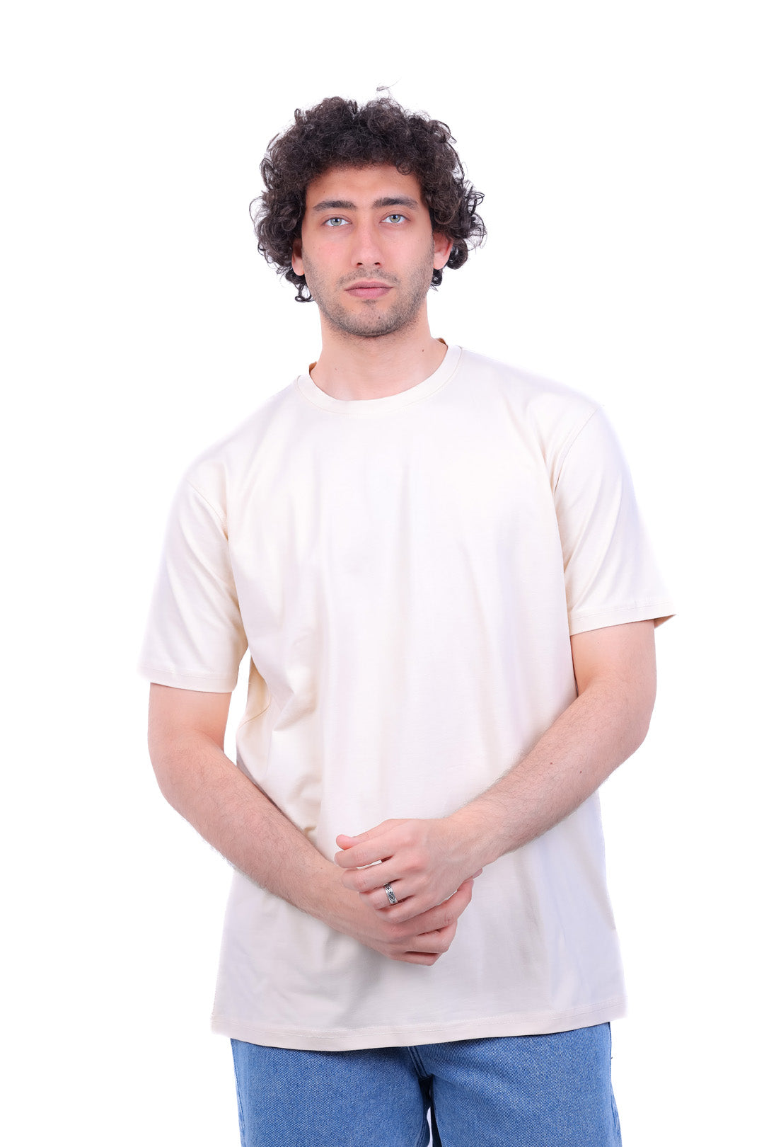 Basic Slim Fit Round T_Shirt