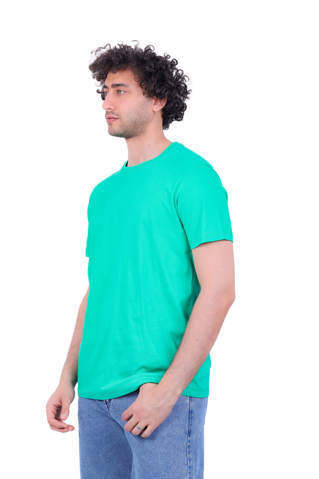 Basic Slim Fit Round T_Shirt