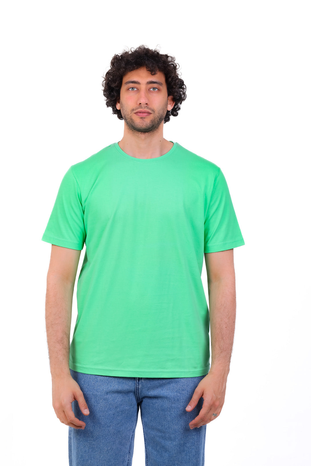 Basic Slim Fit Round T_Shirt