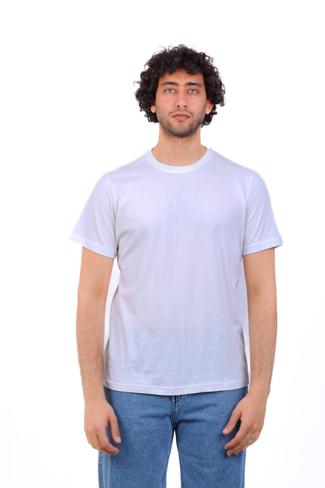 Basic Slim Fit Round T_Shirt