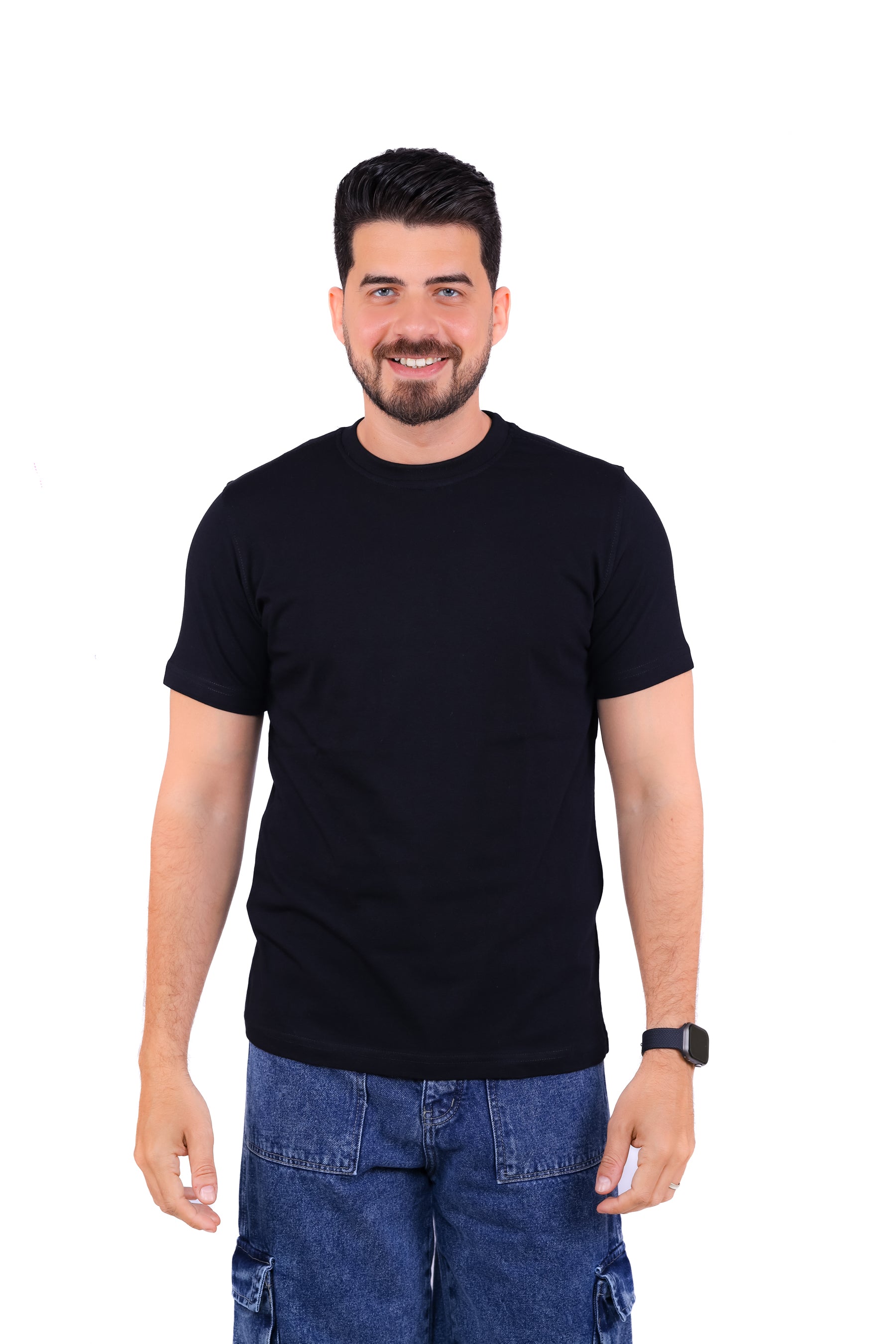 Round Basic Buy Now | Basic Slim Fit Round T_Shirt | SUTRA