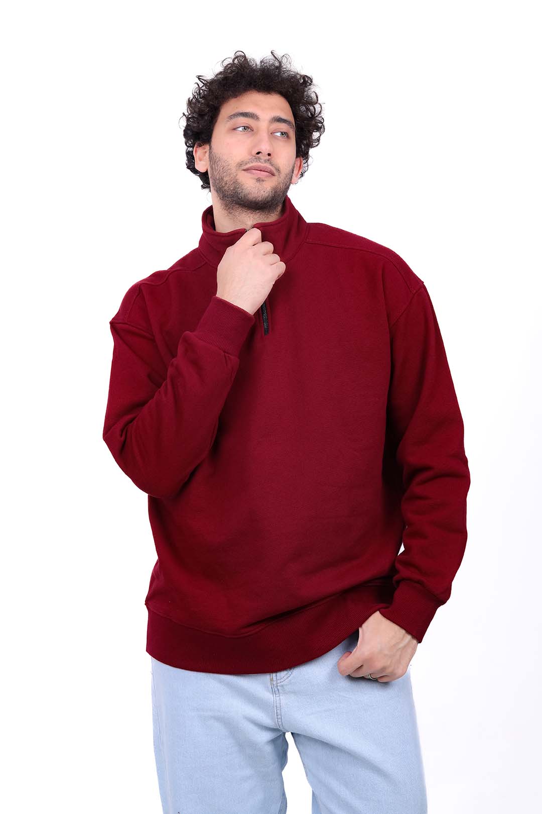 Beka Half zipped Tracksuit Sweatshirt