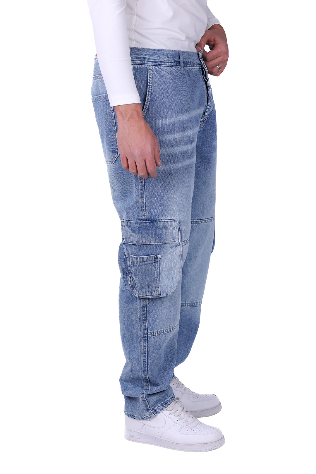 Cargo Jeans Double Stitch AY