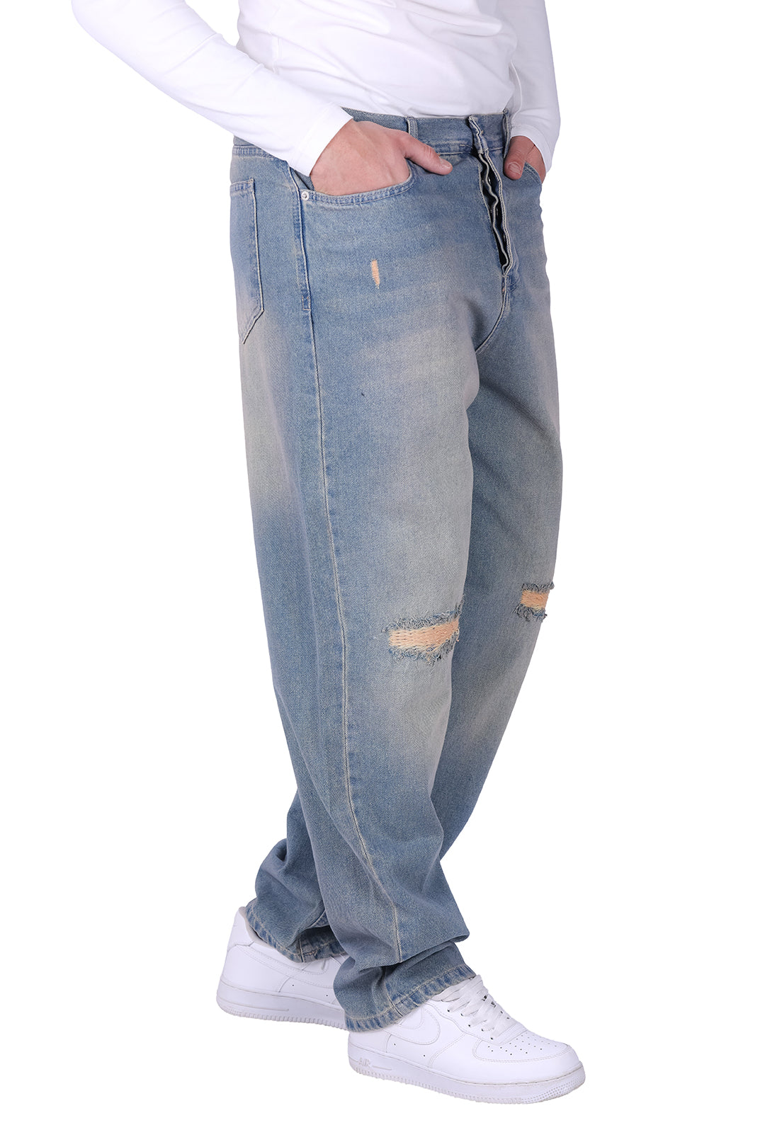 Cutting Mix Color Wide Leg