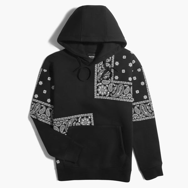 Milton Hoodie Sweatshirt Printed Jacquard