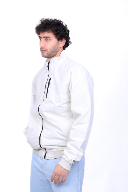 Gabardine Bomber Jacket 6003