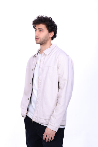 Gabardine Trucker Jacket 6016