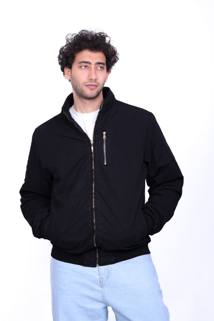 Gabardine Bomber Jacket 6003