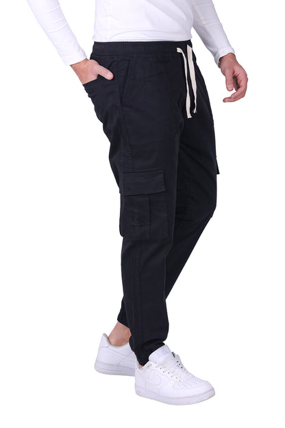 Gabardine Cargo Jogger