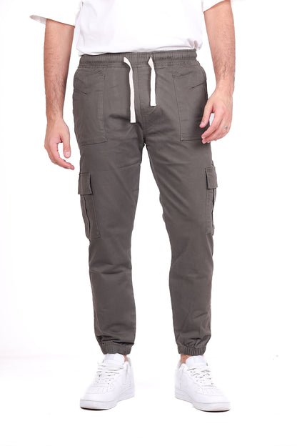 Gabardine Cargo Jogger