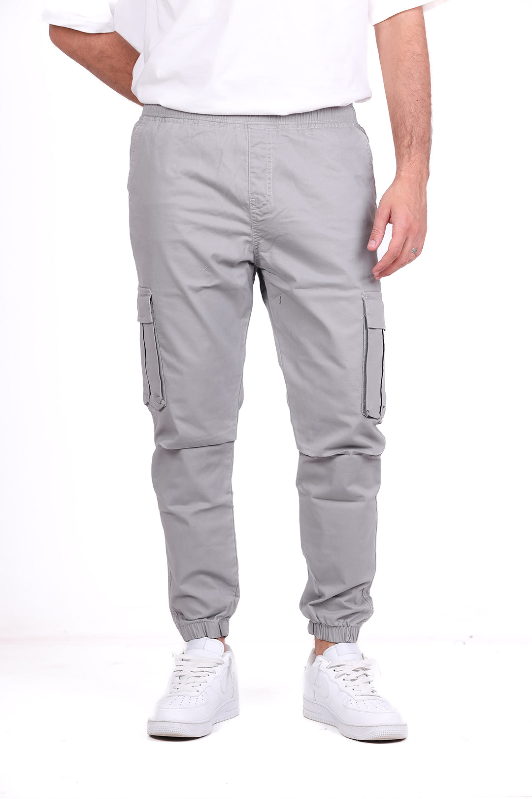 Gabardine Cargo Jogger Slit Cut