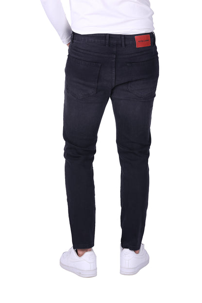 Sutra Slim Fit Black Denim Jeans