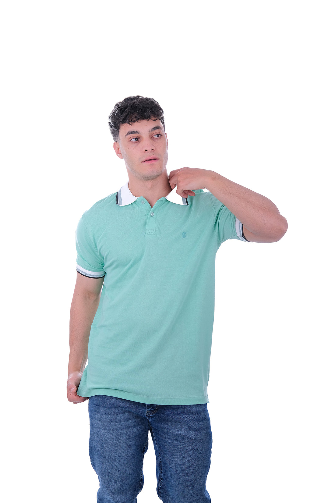 Bistaj Polo White Collar