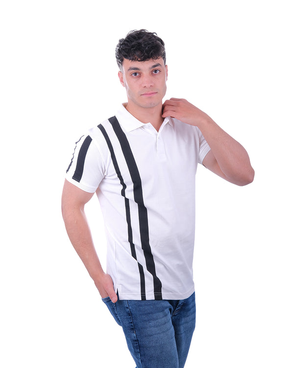 Slim Fit Polo PR_Two Line