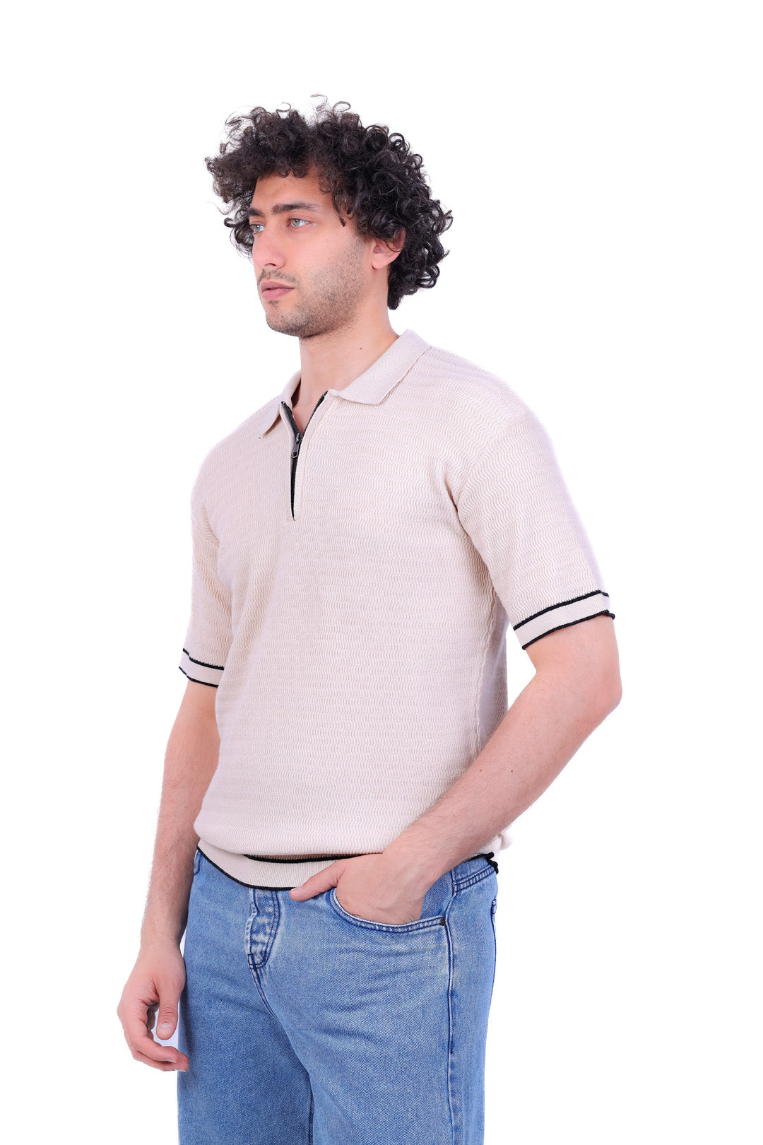 Knitwear Polo T_Shirt MHS011