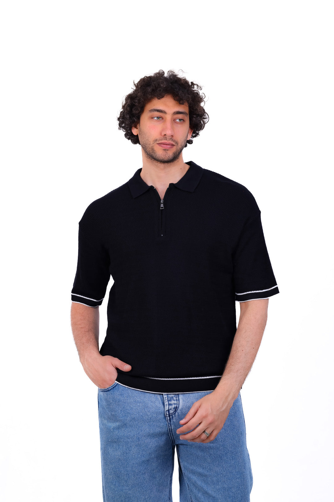 Knitwear Polo T_Shirt MHS011