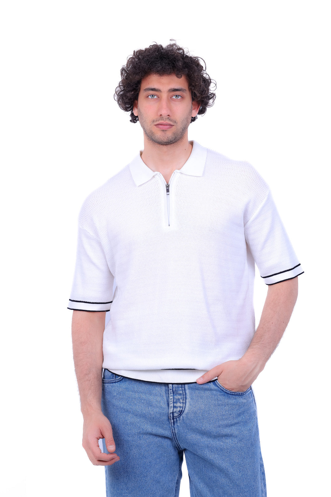 Knitwear Polo T_Shirt MHS011