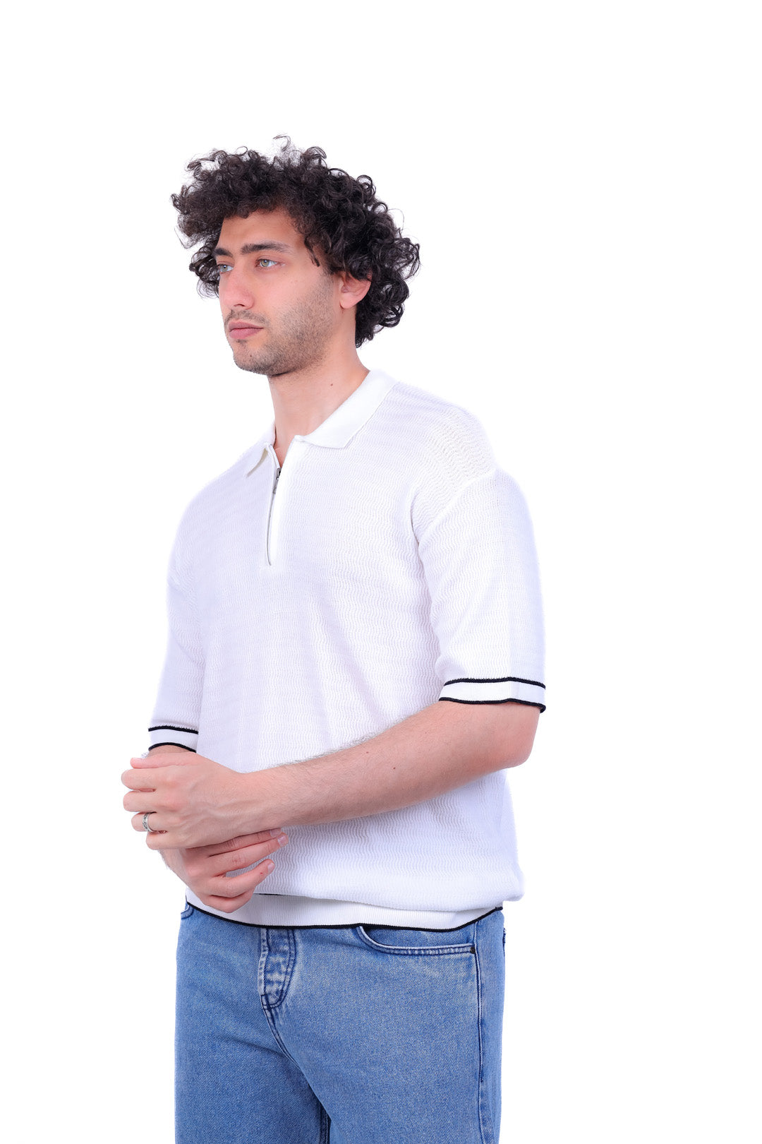 Knitwear Polo T_Shirt MHS011