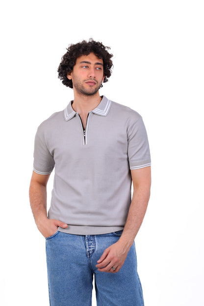 Knitwear Polo T_Shirt MHS015