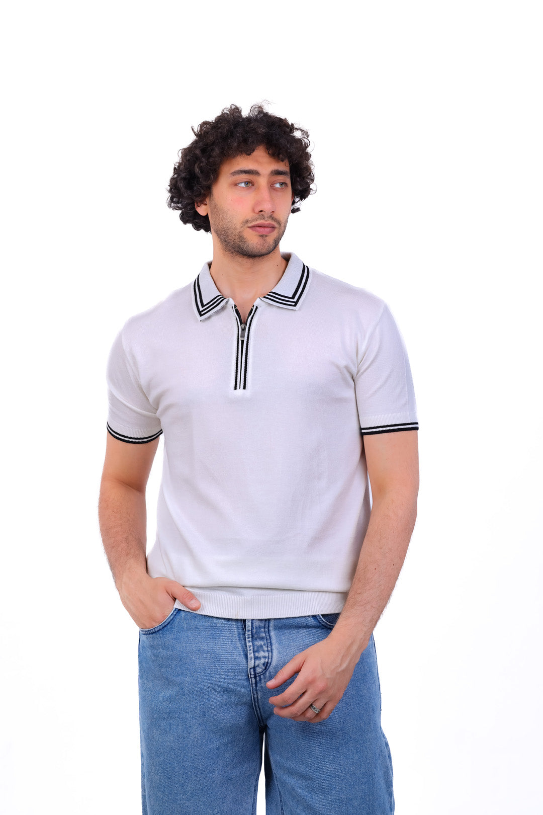 Knitwear Polo T_Shirt MHS015