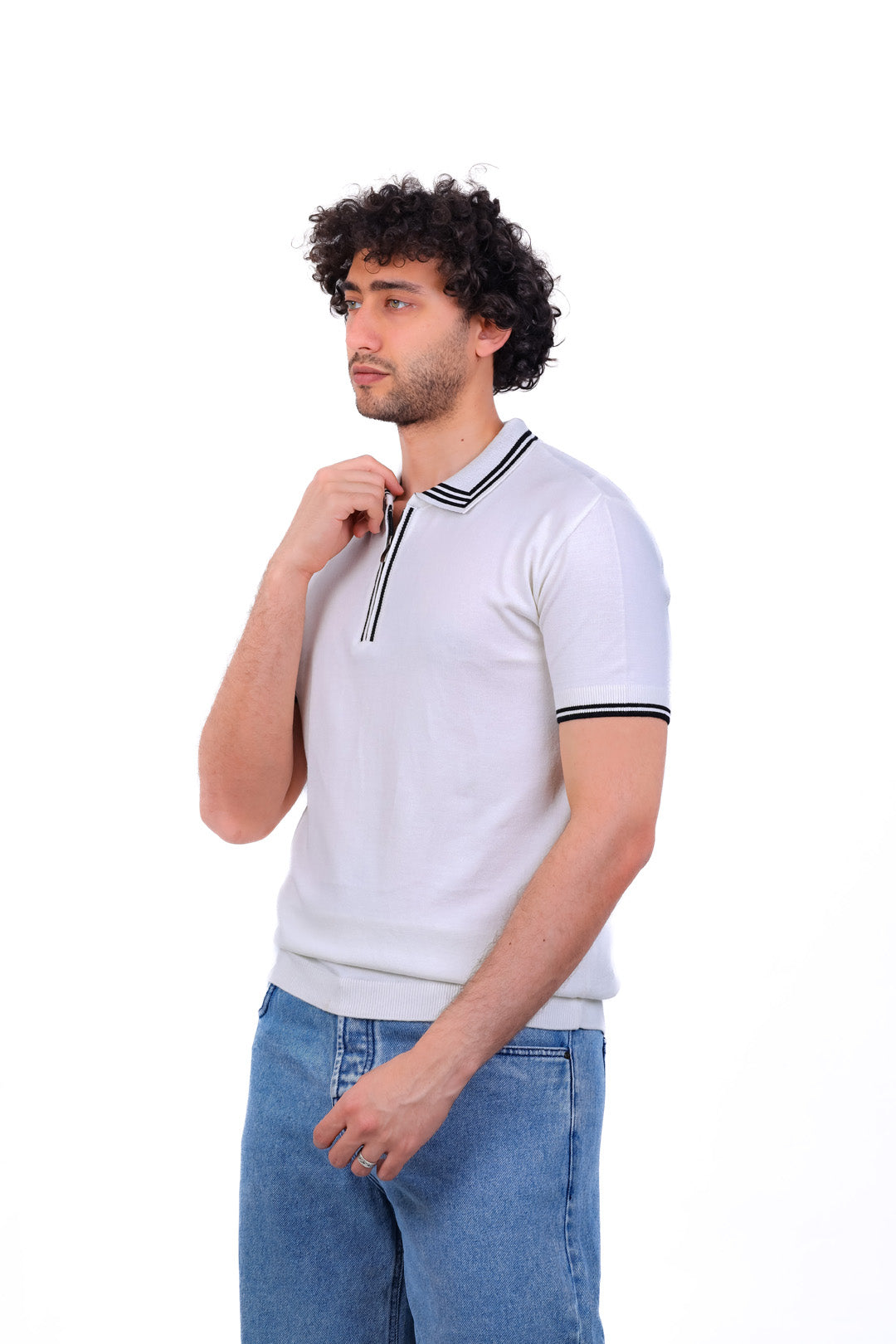 Knitwear Polo T_Shirt MHS015