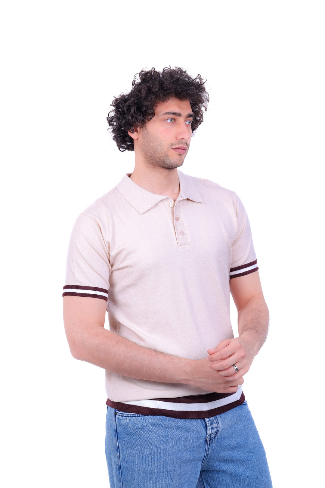 Knitwear Polo T_Shirt MHS020