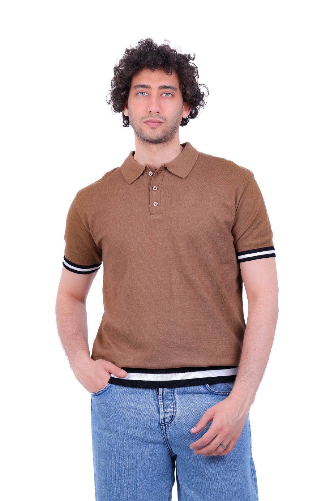 Knitwear Polo T_Shirt MHS020