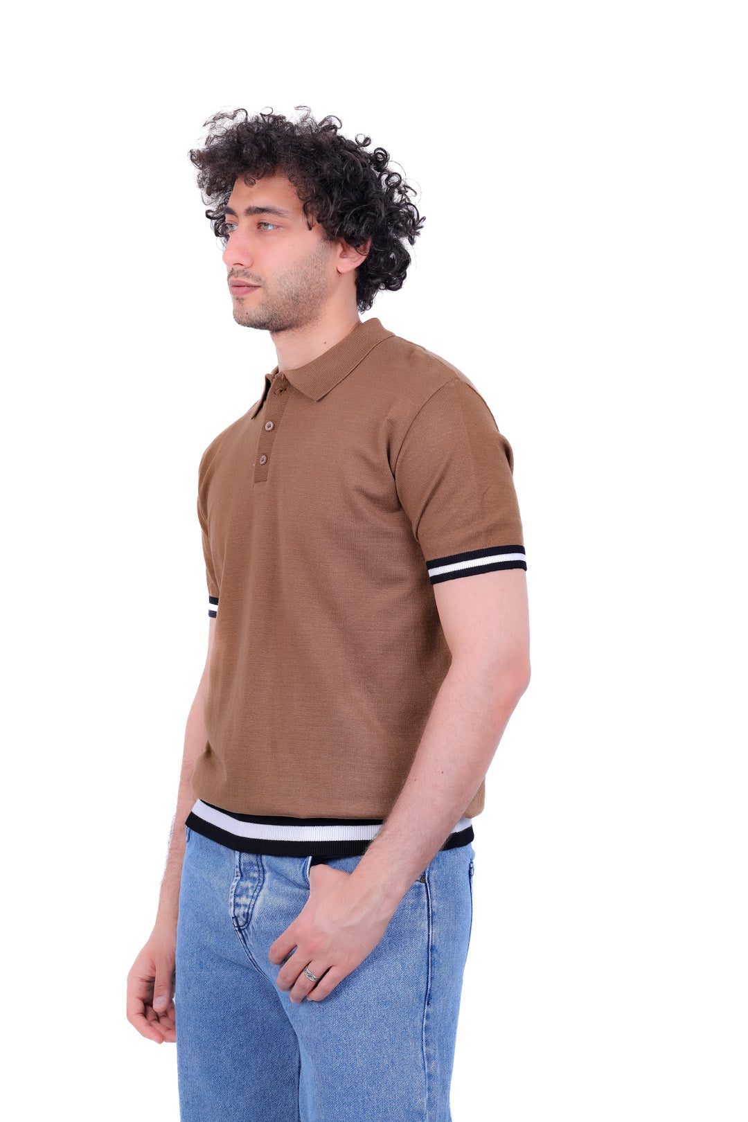 Knitwear Polo T_Shirt MHS020