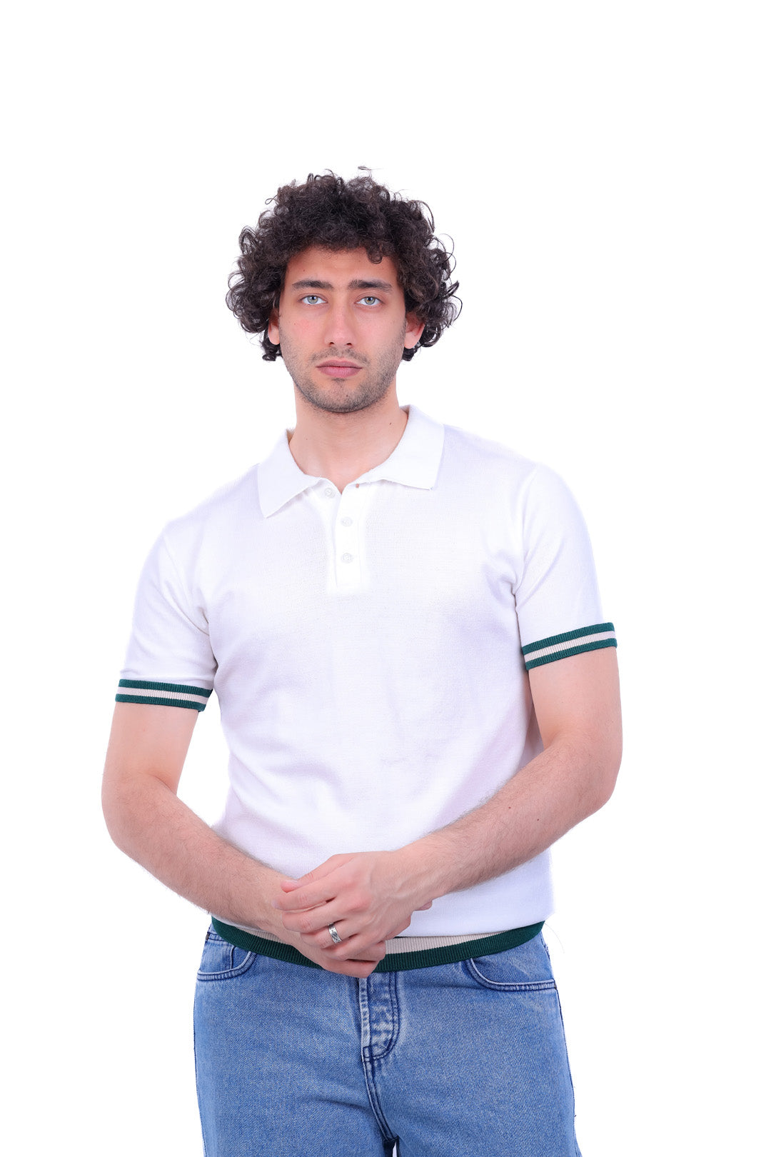 Knitwear Polo T_Shirt MHS020