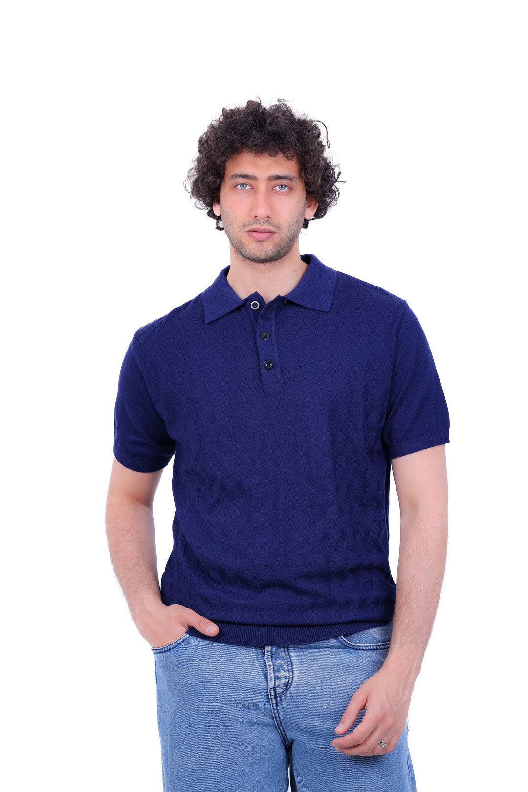 Knitwear T_Shirt Button_Collar 107 MANS 0526