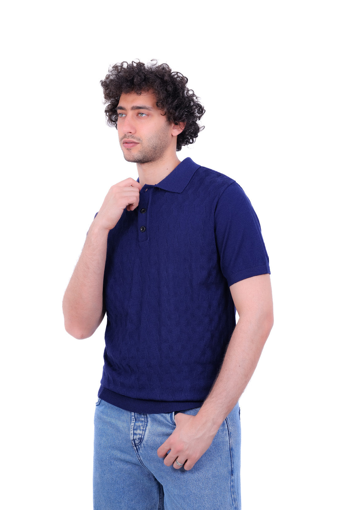 Knitwear T_Shirt Button_Collar 107 MANS 0526