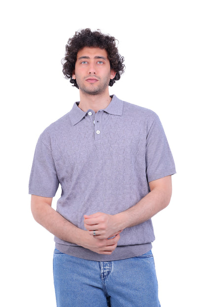Knitwear T_Shirt Button_Collar 107 MANS 0526
