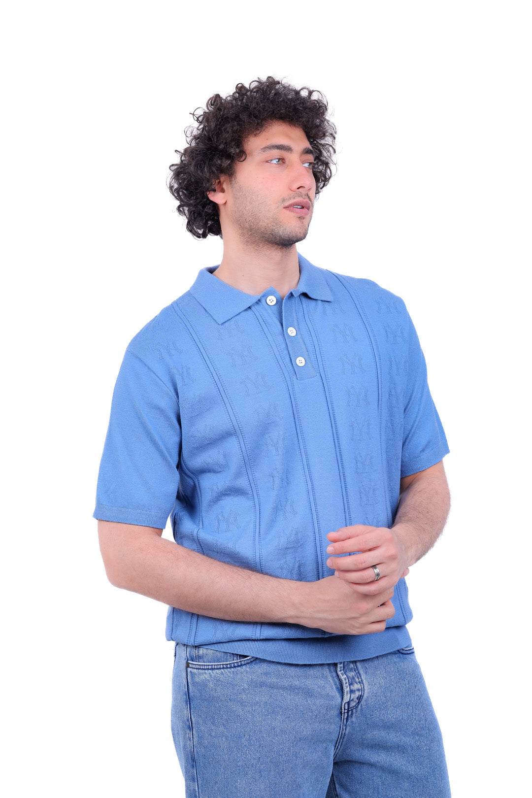 Knitwear T_Shirt Button_Collar 108 MANS 0526