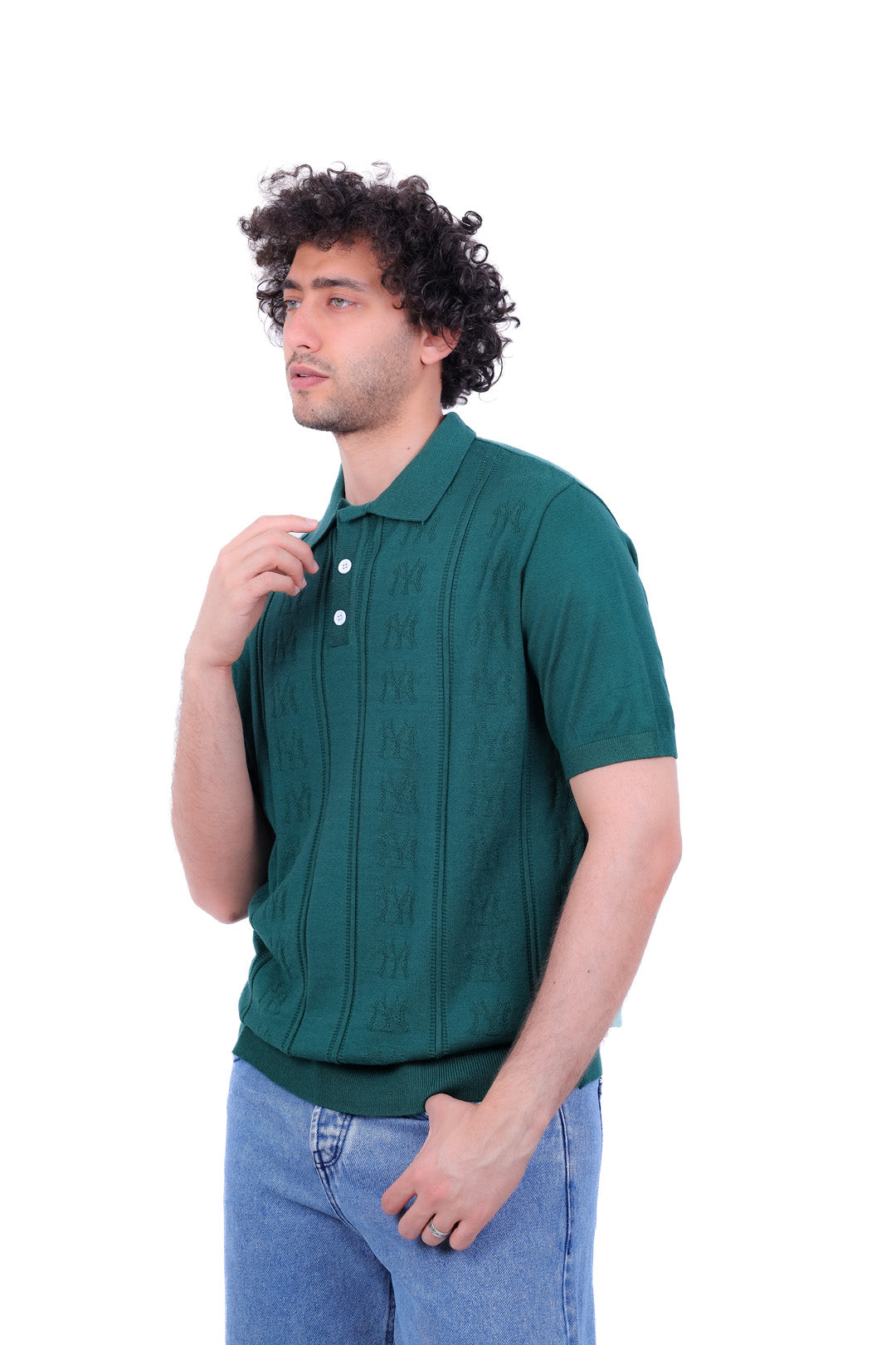 Knitwear T_Shirt Button_Collar 108 MANS 0526