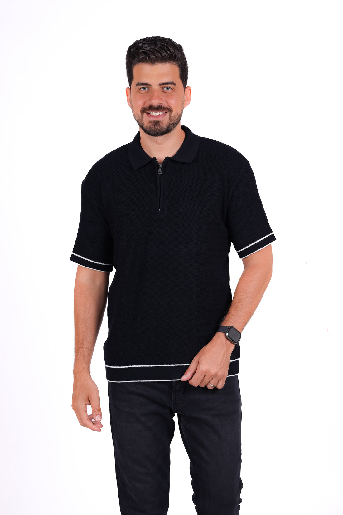 Knitwear Polo T_Shirt MHS011