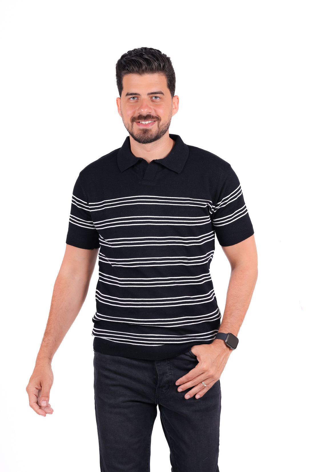 Knitwear Polo T_Shirt MHS012