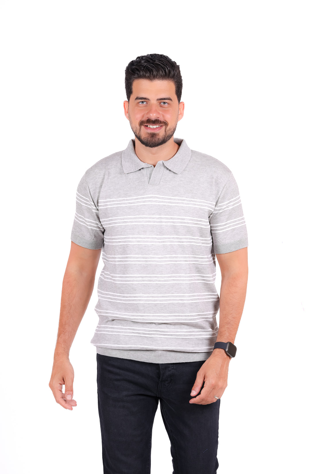 Knitwear Polo T_Shirt MHS012