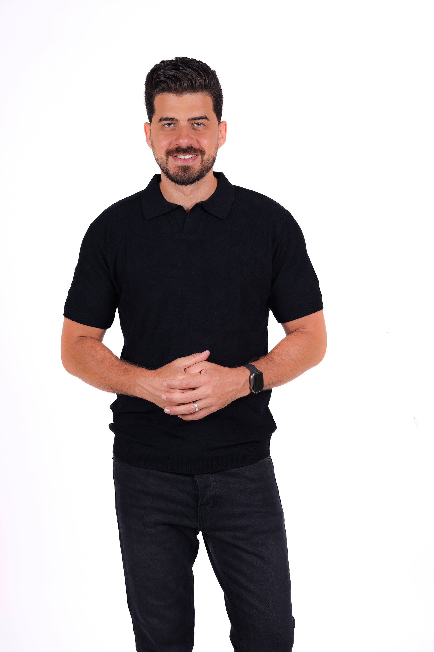 Knitwear Polo T_Shirt MHS013