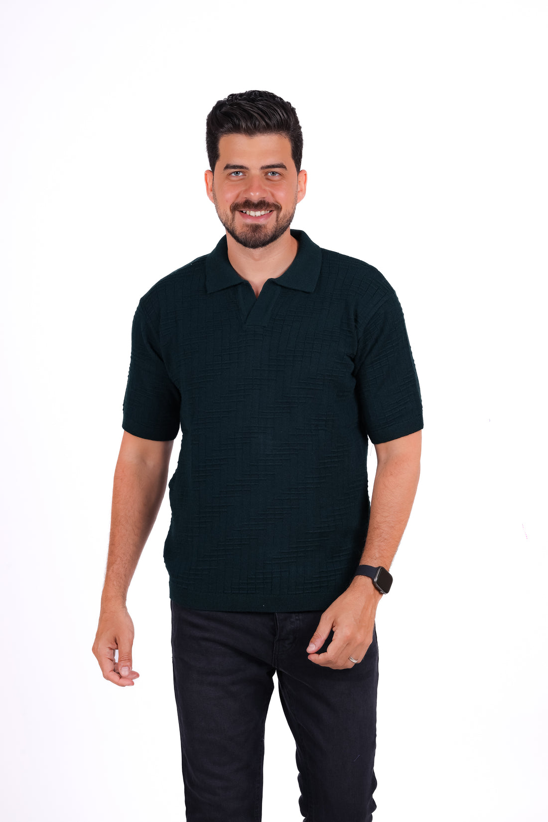 Knitwear Polo T_Shirt MHS013