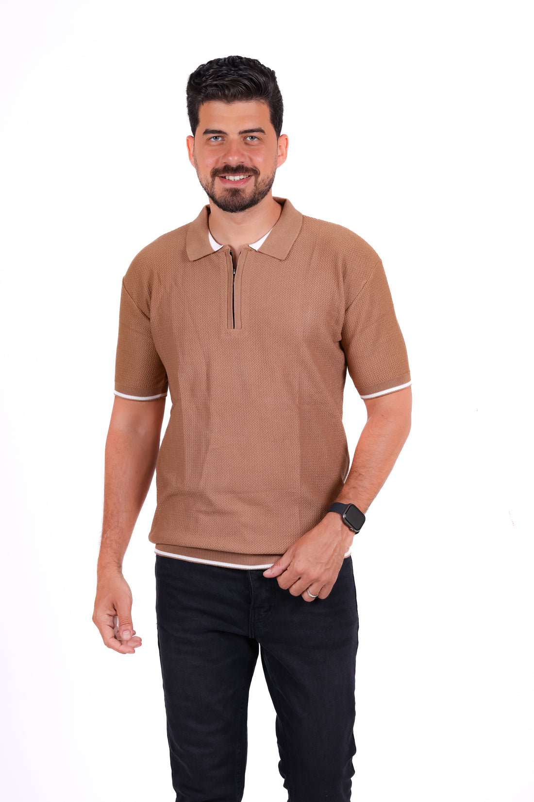 Knitwear Polo T_Shirt MHS016