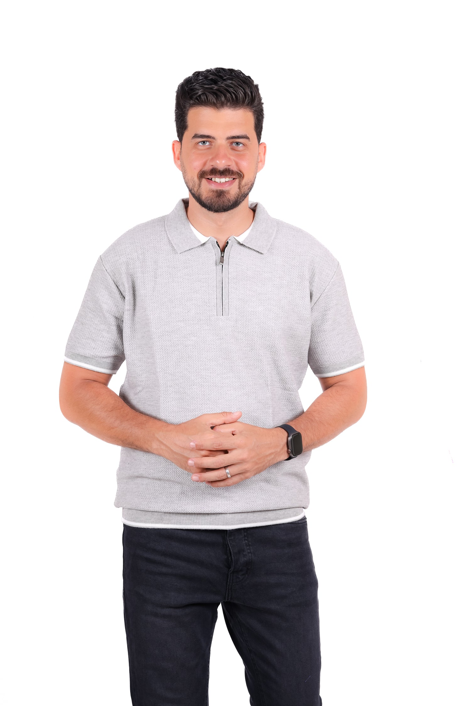 Knitwear Polo T_Shirt MHS016