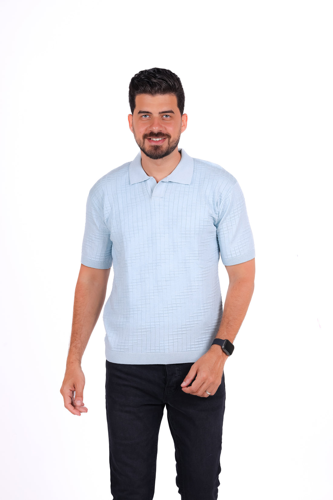 Knitwear Polo T_Shirt MHS019