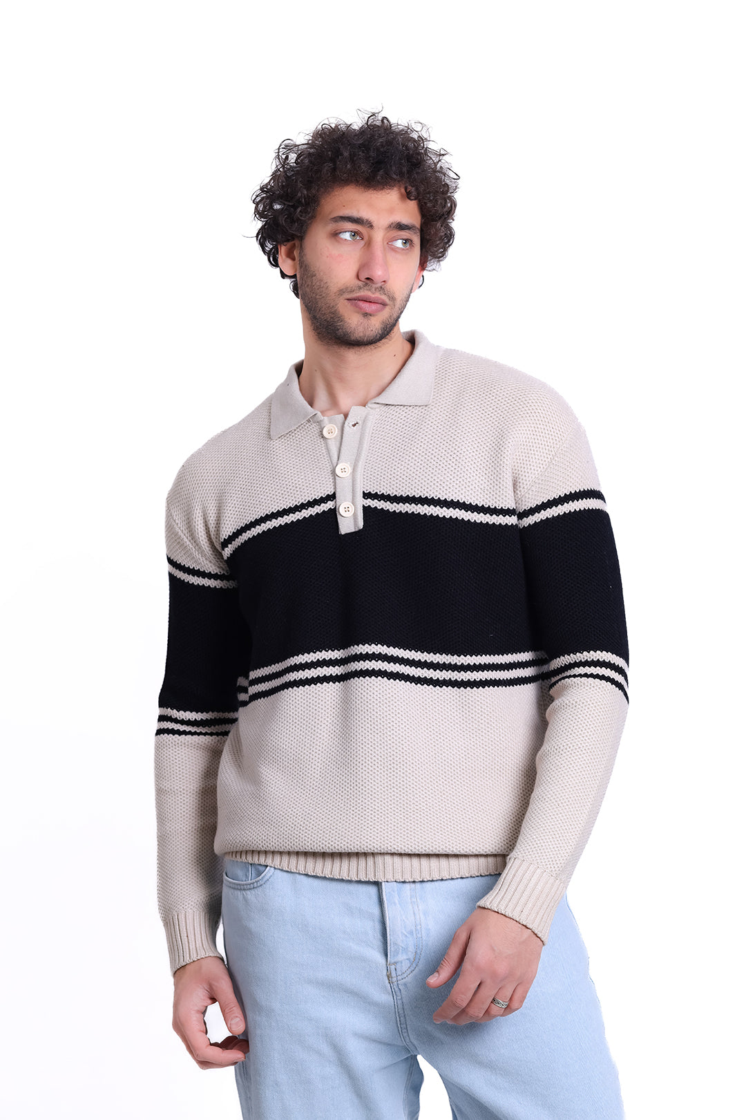 Knitwear Pullover Classic Chest Line MANS 1225