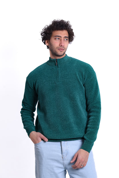 Knitwear Pullover Dual Tone Basic MANS 1225