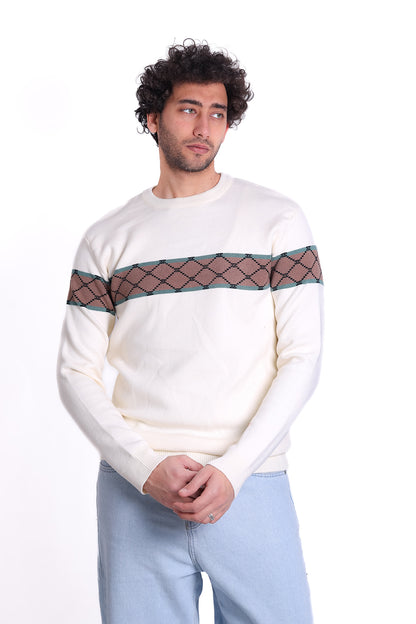 Knitwear Pullover Striped Retro MKA