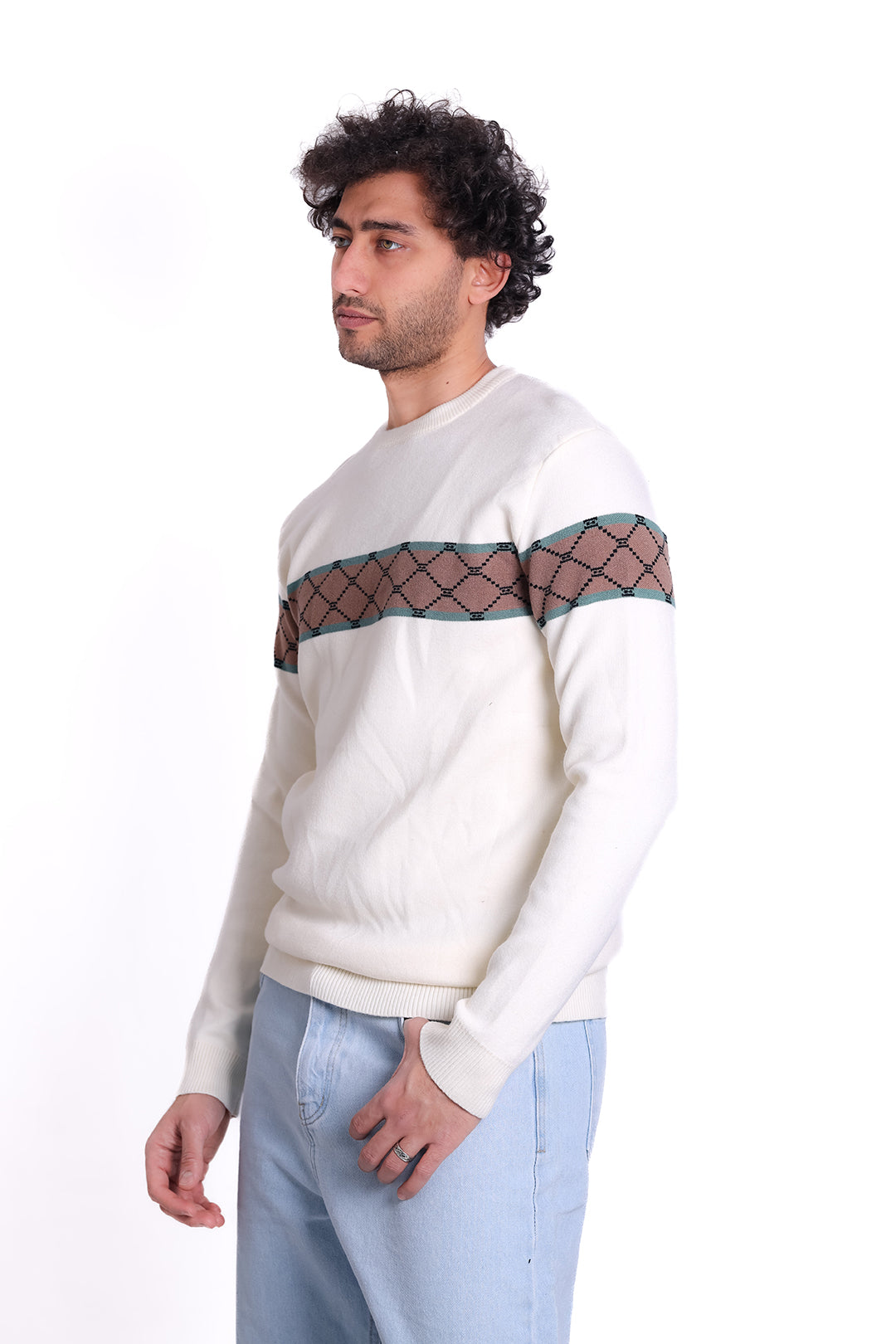 Knitwear Pullover Striped Retro MKA