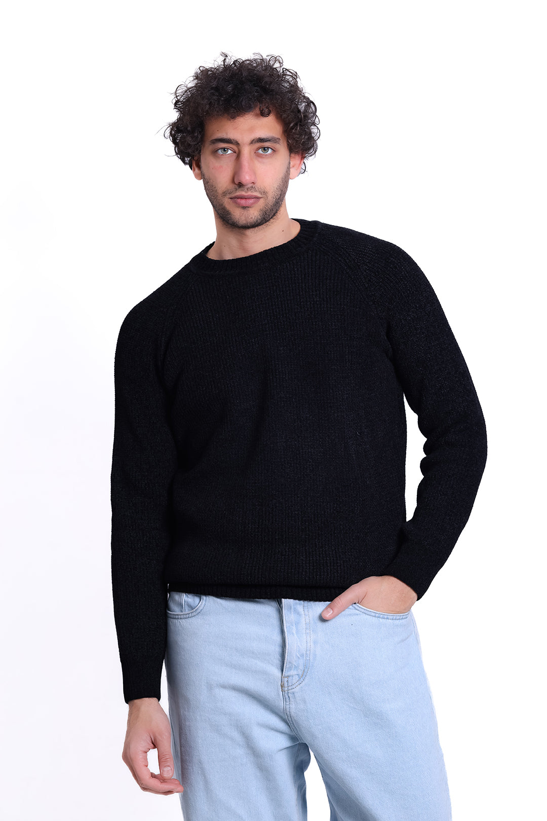 Knitwear Pullover Textured Classic MANS 1225